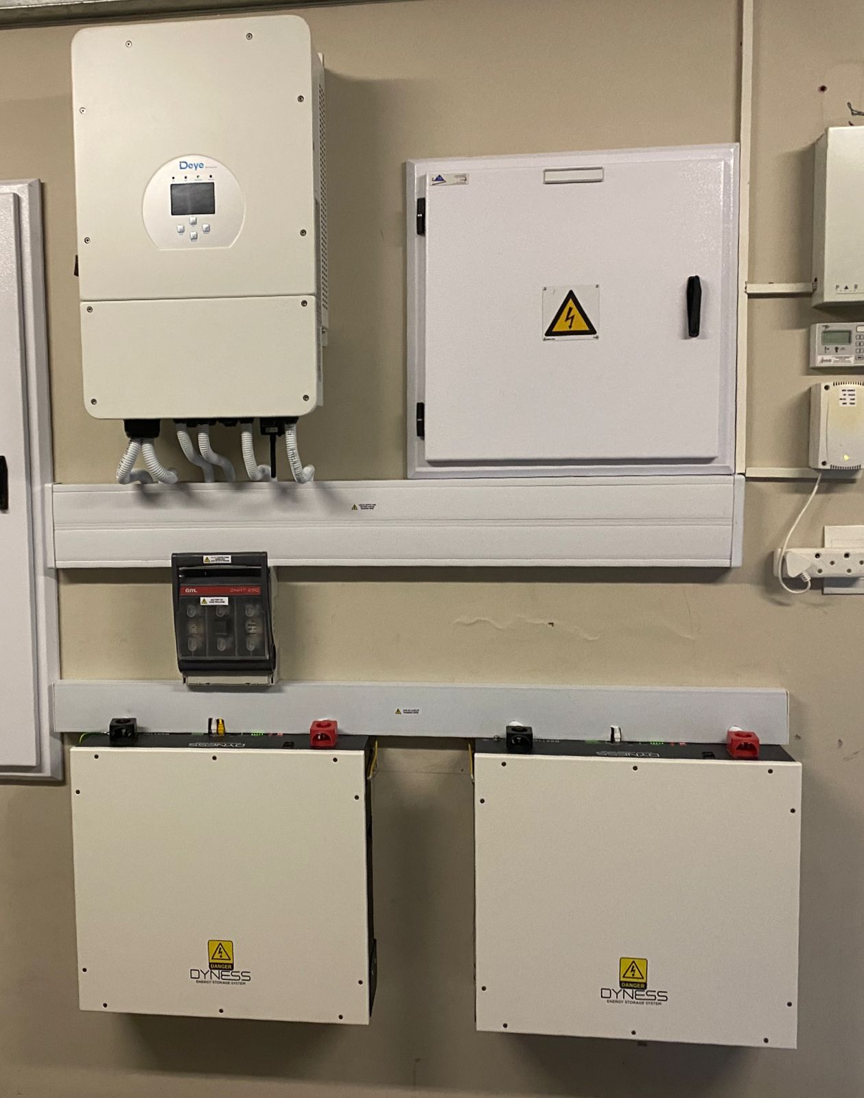 Deye 8kW with 2x 5.12 kWh Dyness